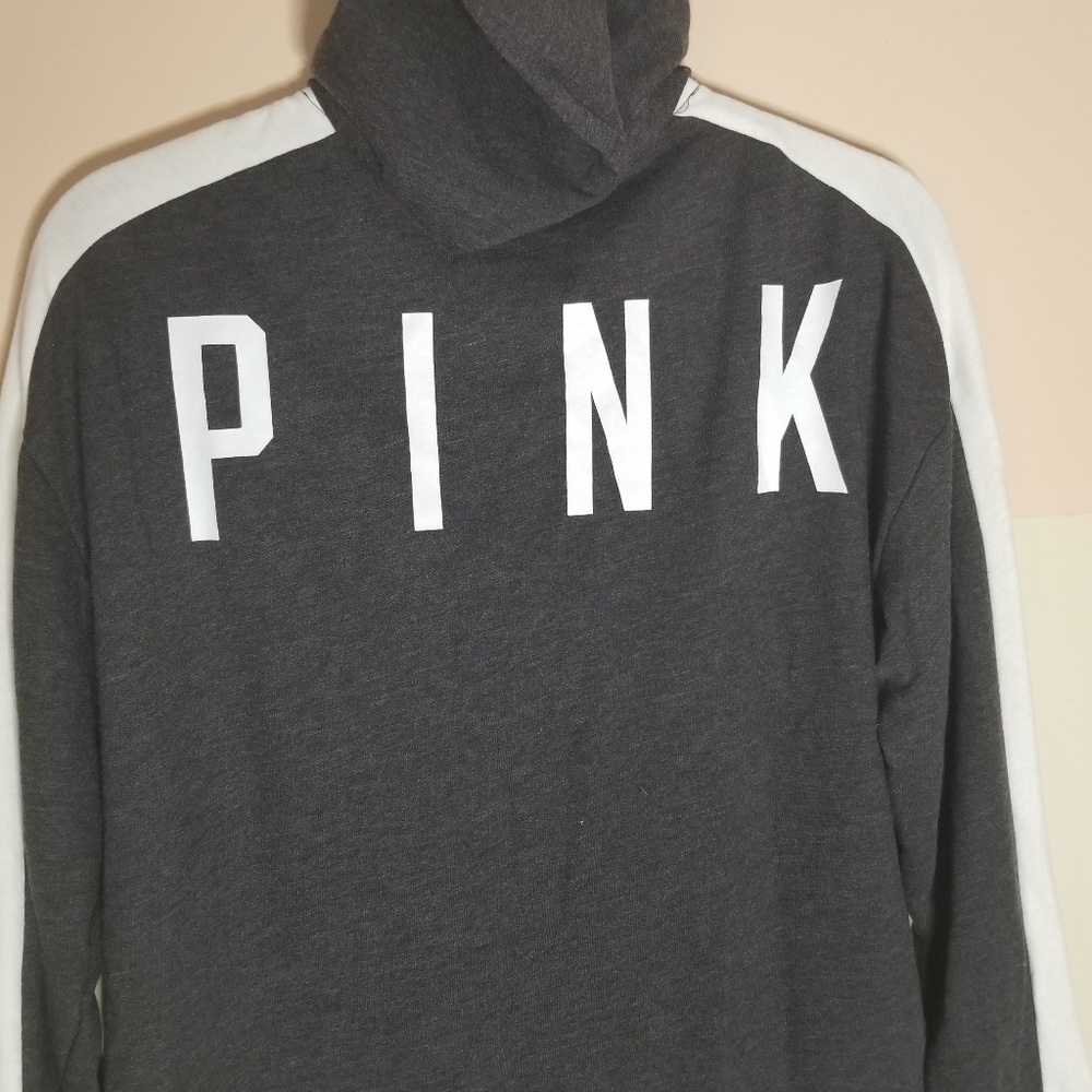 Pink Victoria  Secret sweatshirt-sz. S - Picture 4 of 7